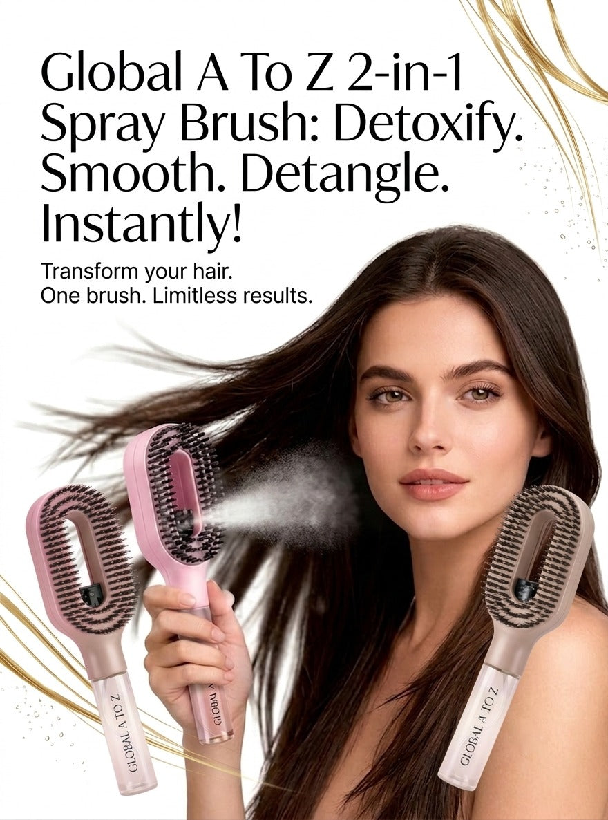Global A To Z™ MistFlow Detangler Brush