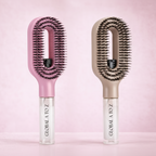 MistFlow Detangler Brush - Spray Feature Close-up